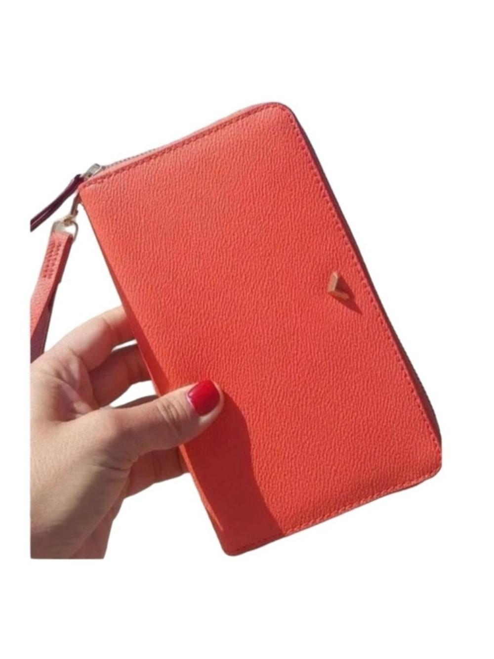 Stella & Dot Tiburon Tech wristlet wallet card pockets zipper organization NEW
